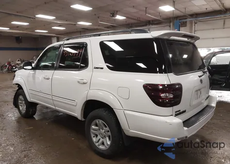 2003 Toyota Sequoia Limited V8 из США, поврежденный, VIN 5TDBT48A73S188568